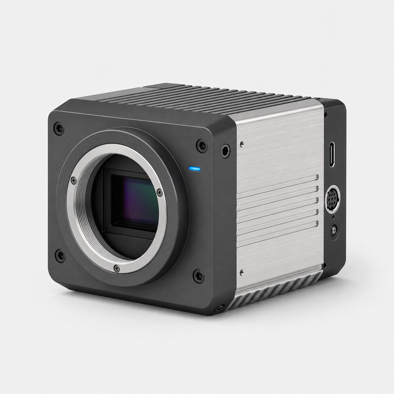 Camera công nghiệp lắp trên trạm kiểm tra